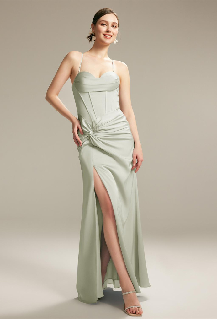 AW Fulcrum Sage Green  Bridesmaid Dresses